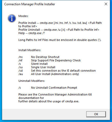 microsoft connection manager