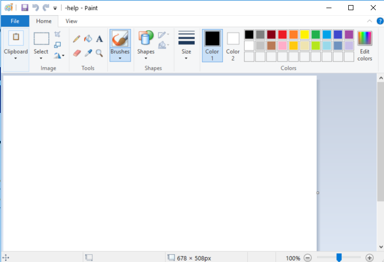 Mspaint Exe Paint Strontic - How To Match Colours In Microsoft Paint